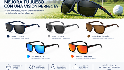 Gafas Polarizadas para Encontrar Pelotas de Golf